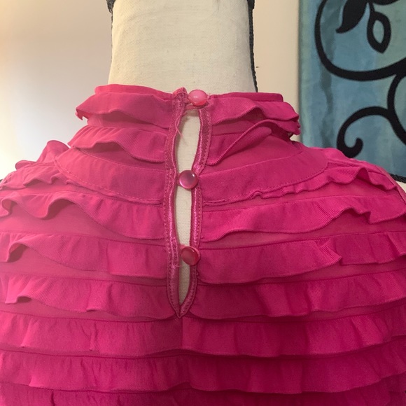 Pink Ruffle Top - Picture 3 of 3